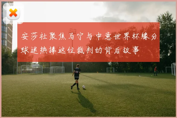 安莎社聚焦马宁与中意世界杯缘分球迷热捧这位裁判的背后故事
