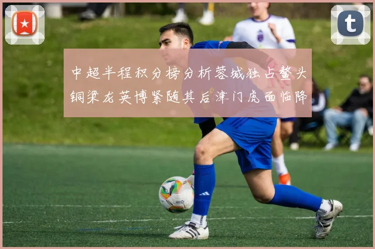 中超半程积分榜分析蓉城独占鳌头铜梁龙英博紧随其后津门虎面临降级危机